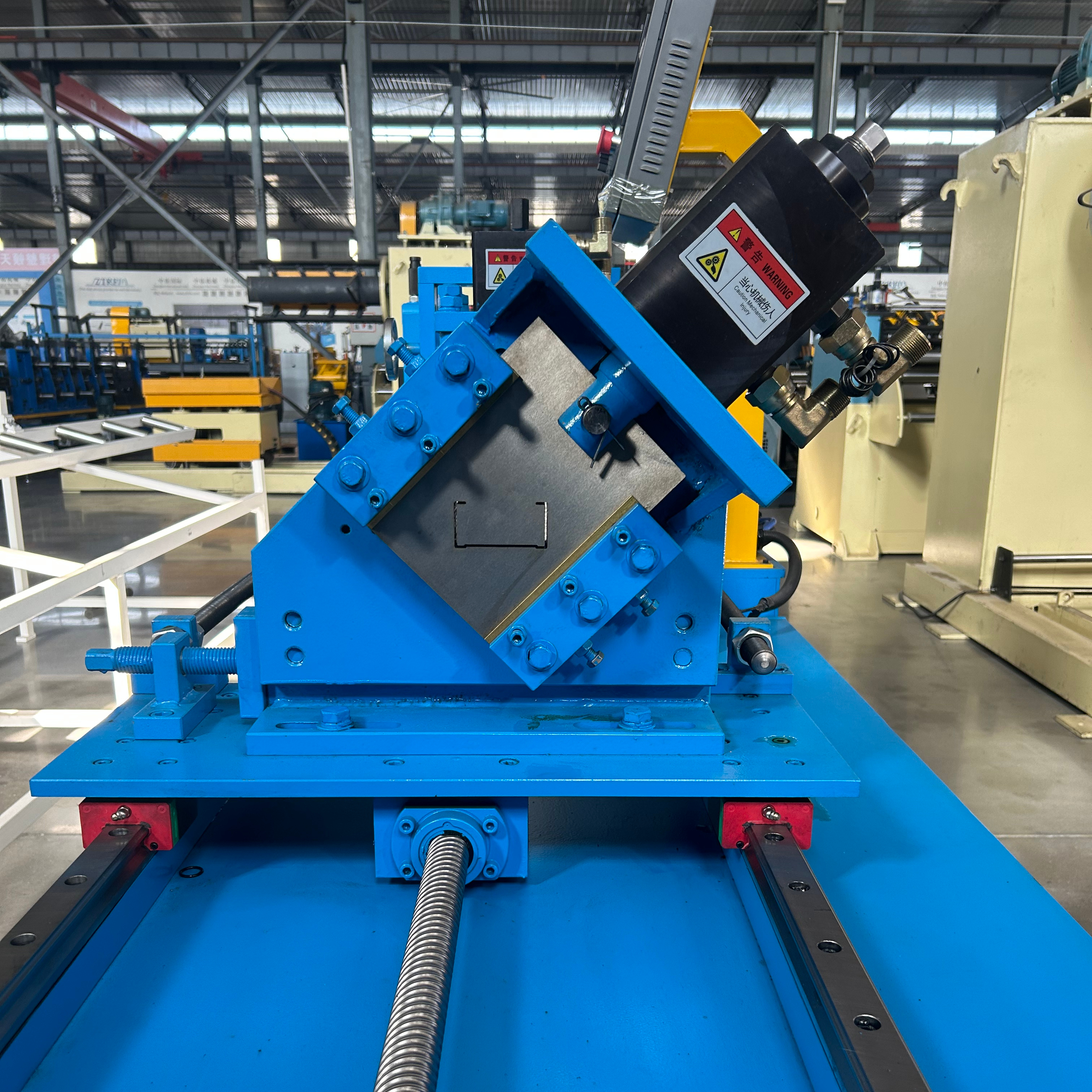 Stud and Track Roll Machine with Slotted Channel Making Fitted with Core Motor Bearing PLC & Engine Components