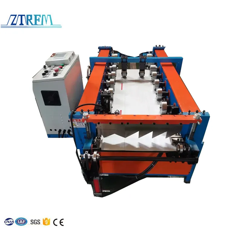ZTRFM Portable Standing Seam Metal Roof Panel Machine Metal Sheet Roof Panel Tile Making Machine 10kw