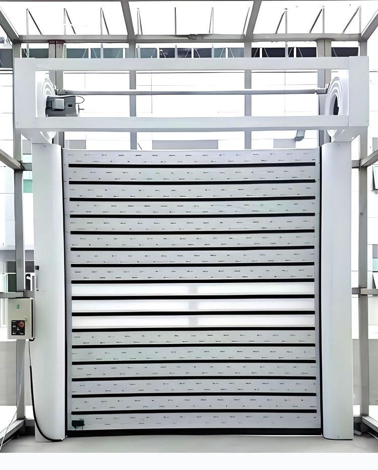 Hot Sale Customized Automatic Industrial Roller Shutter Door Windproof with Finished Surface for Garage Use