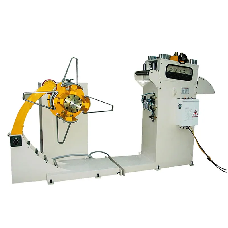 Hot Sale Metal Sheet Uncoiler Machine and Leveling Machine 2 in 1 Uncoiler Leveler for Punching Press Machine TGL-300