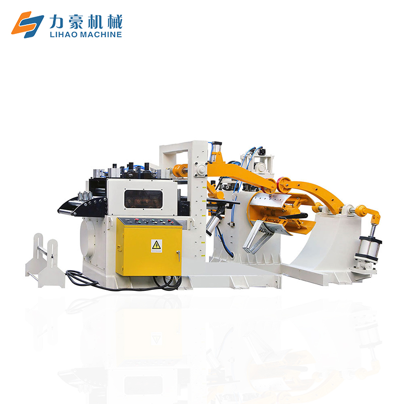 Precision 2-in-1 Decoiler Straightener New High Efficiency Metal Sheet Steel Coil Leveling Machine Adjustable Speed Motor Core