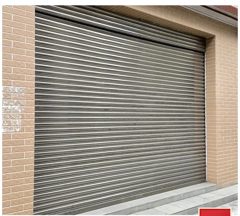 Aluminum Roller Shutter Door Windproof Commercial Rolling Doors for Garages Storage Commercial Shops White