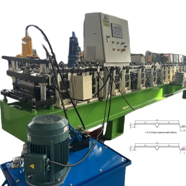 Adjustable Width Wall Cladding Profile Making Machine Core Component Motor 15 m/min+ZTRFM Wall Cladding Machine Width+11kw