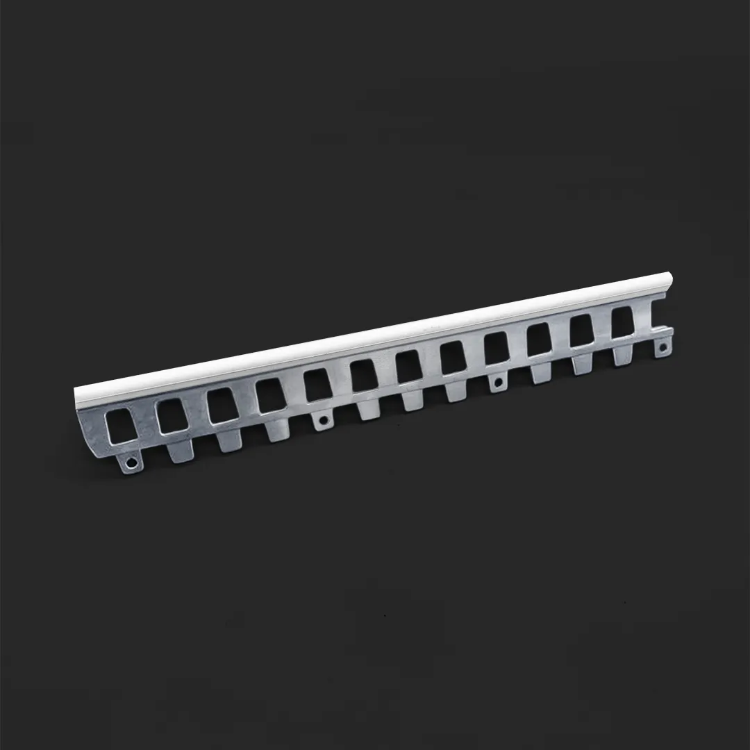Galvanized Steel Profile with PVC Edge Drywall Modern Design Impact-Resistant Easy Installation White