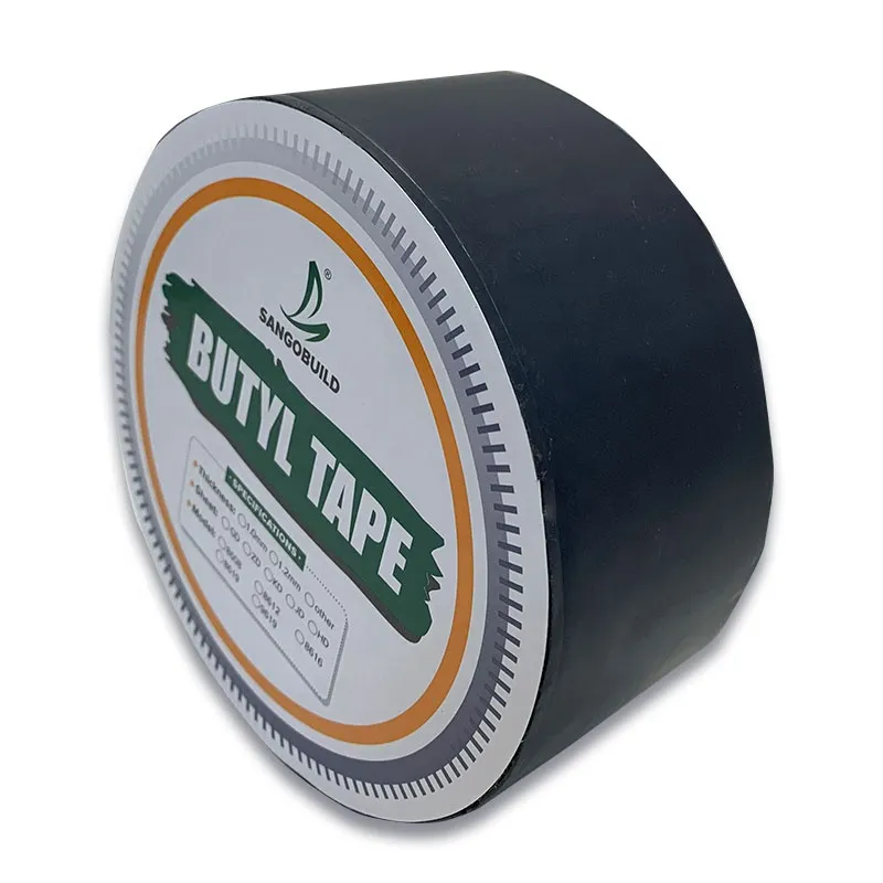 Japanese Butyl Rubber Tape Roof Leakage Seal and Joint Butyl Waterproofing Tapes Rubber /waterproof Butyl Tape Zhejiang, China+More Than 5 Years+San-gobuild+JD+butyl adhesive sealant tape