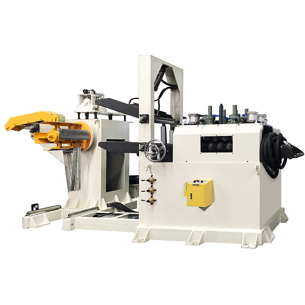 Wholesale Automatic New High Efficiency CE Certified Sheet Metal Uncoiling Straightening Machine 2 in 1 for Steel Coil Stamping
