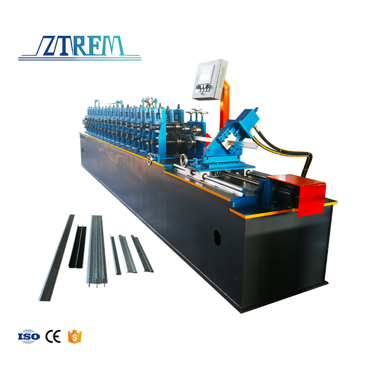 ZTRFM CZ Purlin Roll Forming Machine PLC Controlled Motor & Engine Core Components Factory Direct Sale