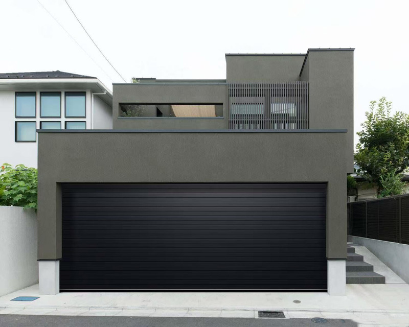 Exclusive Custom Pattern Color Aluminum Motorized Anti-theft Wind-resistant Roller Shutter Garage for Standalone High-end Villas