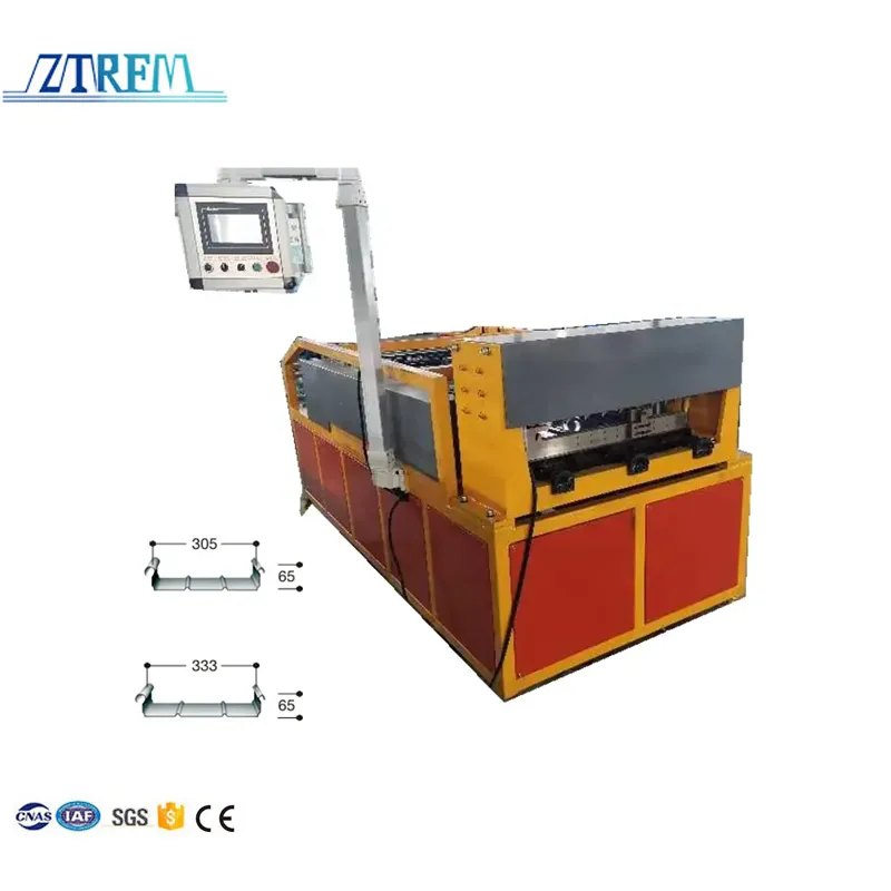 ZTRFM Standing Seam Roof Sheet Roll Forming Machine Standing Seam Roof Panel Machine 10kw