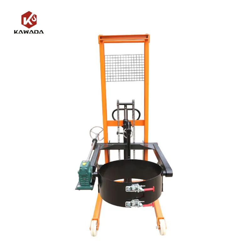1 Ton Pump Weigh Hydraulic Hand Forklift Price Manual Hand Stacker CTY-01+1 600 mm+1 Ton