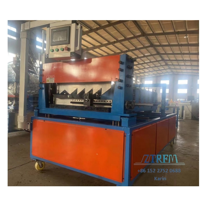 ZTFRM New Design Smart Portable Type Standing Seam Kr24 Kr18 Metal Roofing Cladding Roll Forming Machine for Buildings