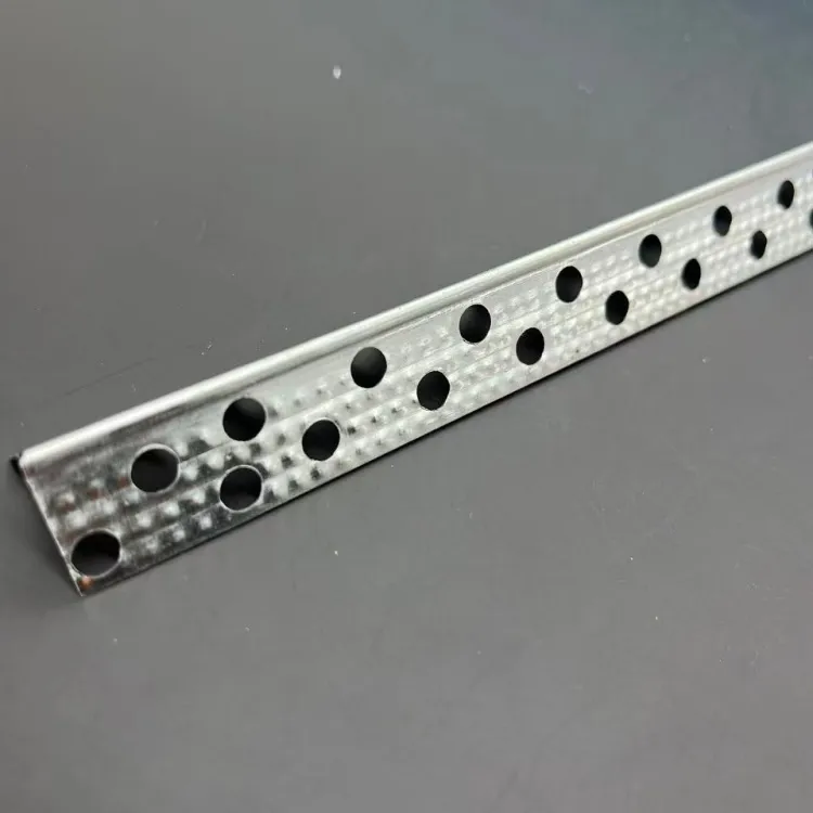 Round Hole Punched Angle Beads, Size 23x23mm, Length 2.5 Mtr