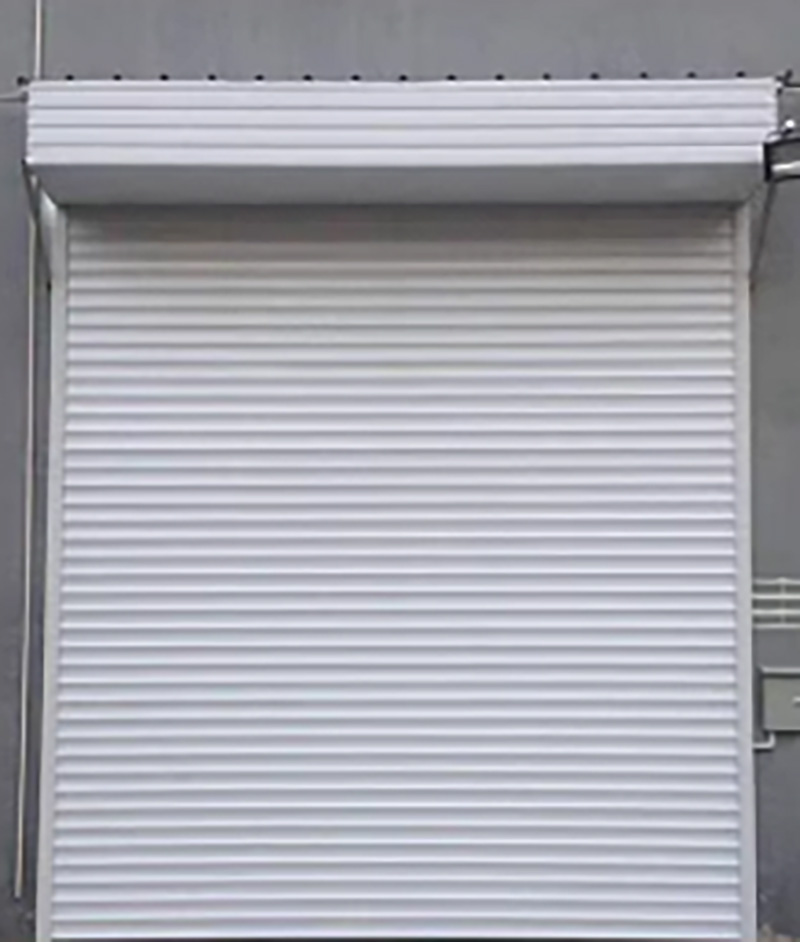 Lightweight Aluminum Alloy Roller Shutter Door with Durable Panels for Villa