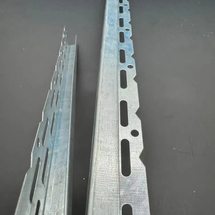 Xiabo Factory U Style Gypsum Board Profile Galvanized Steel Perforated U Shape Bead