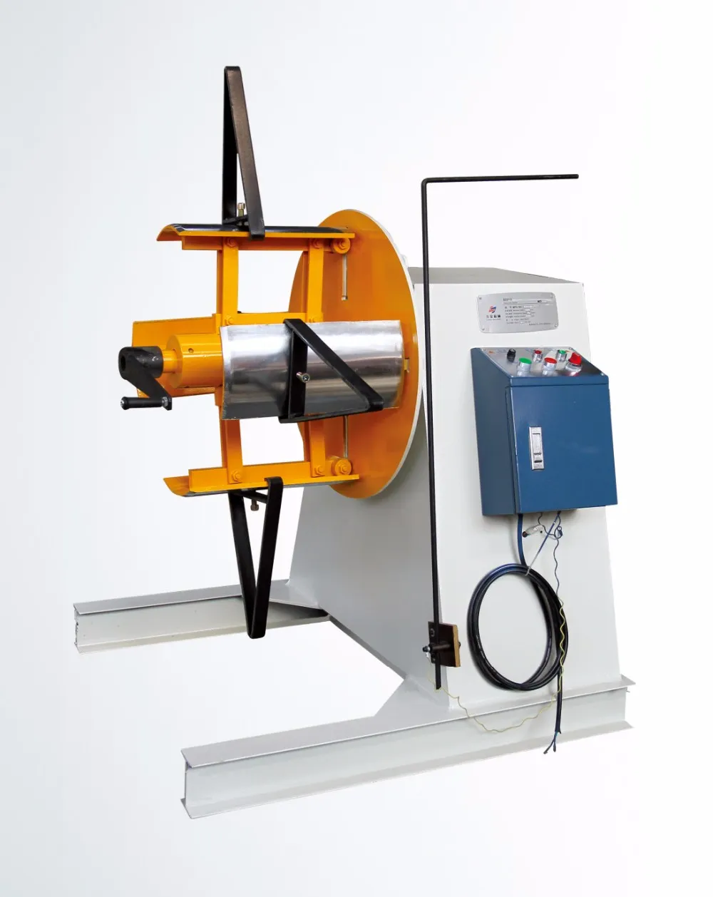 New Automatic Copper Strip Rewinder Uncoiler Decoiler Machine with Motor for Power Press Machine MT-200