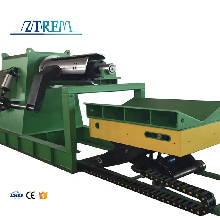 Hydraulic Decoiler Support the Coil Hydraulic Decoiler Electrical Hydraulic Steel Coil Decoiler Machine