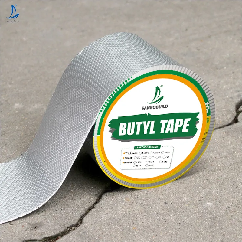 Butyl Tapes Damp Proof Membrane East Africa Tape Rubberized Waterproof Seal in Paraguay 0.3-5mm