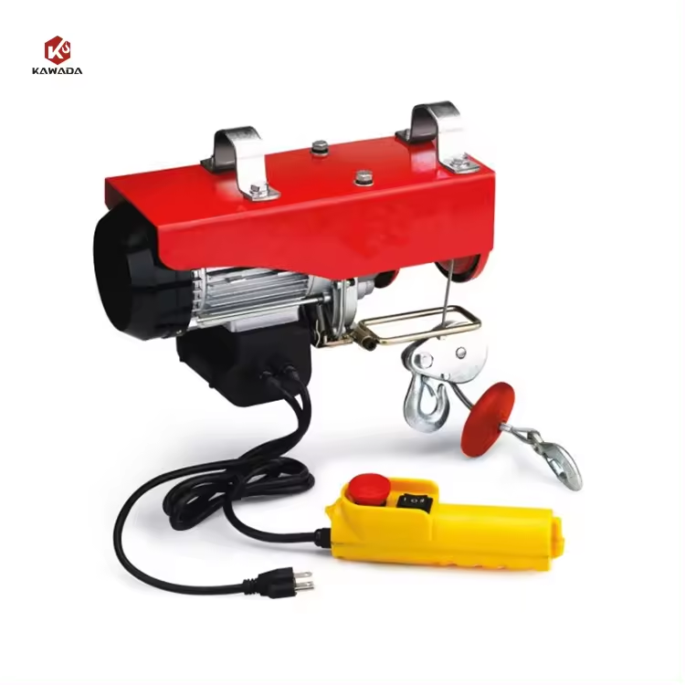 Manufacturer PA1000 Mini Wire Rope Electric Hoist Price Equipment for Lifting Electric Wire Rope Lifting Hoist Winch
