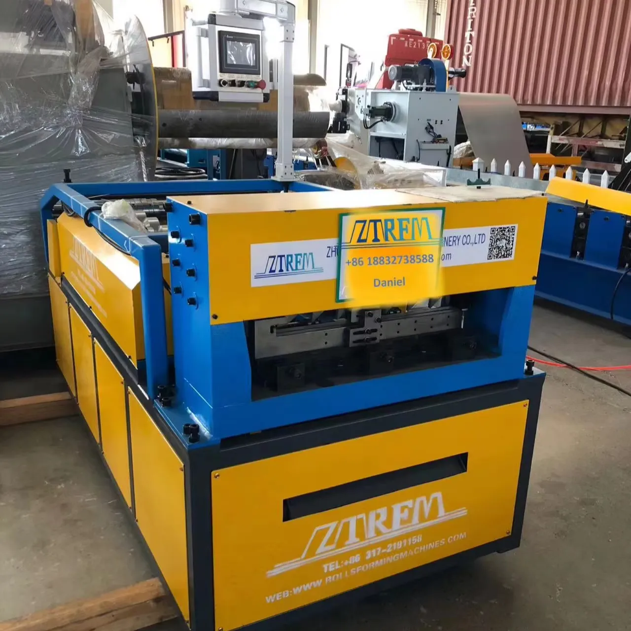 Automatic Portable Standing Seam Machine Standing Seam Roofing Sheet Machine 30 m/min+Automatic Standing Seam Making Machine+5.5kw