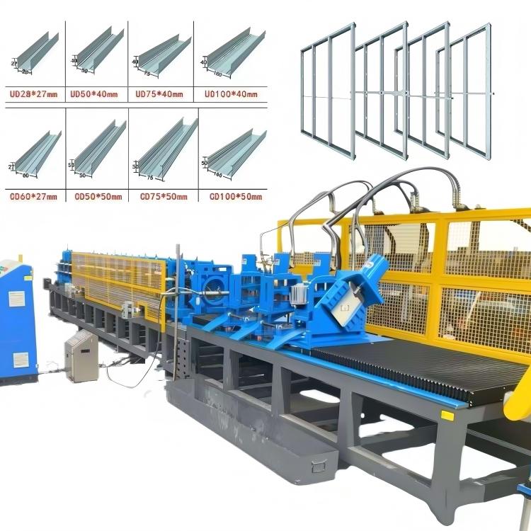 ZTRFM High Speed Light Steel Keel Stud and Track Drywall C U Channel Making Machine