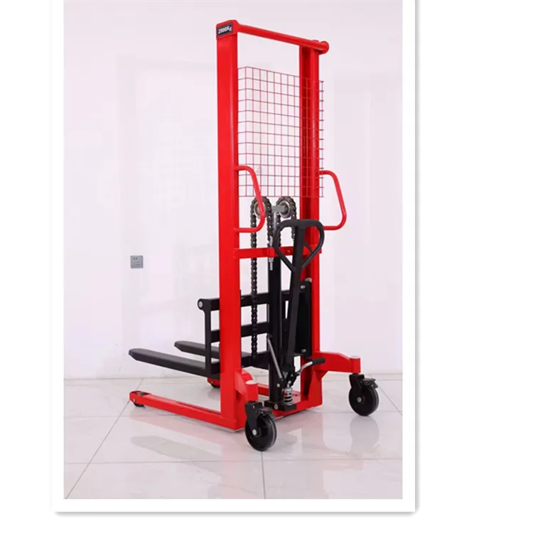 Hydraulic Trolley Pallet Manual Lift Loading and Unloading Forklift Manual Tray Forklift Manual-electric-forklift CTM04+2500 mm+3 Ton