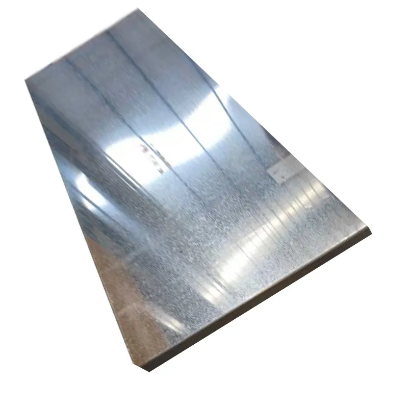 SGH400 Galvanized Steel Plate Sheet Metal Skin Pass Zinc Coated BIS SASO TISI GS Certified Cutting Sheets