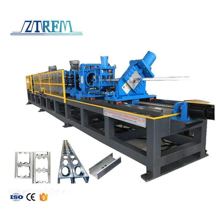 ZTRFM C Channel Roll Forming Machine Metal Stud and Track Roll Forming Metal Stud Making Machine