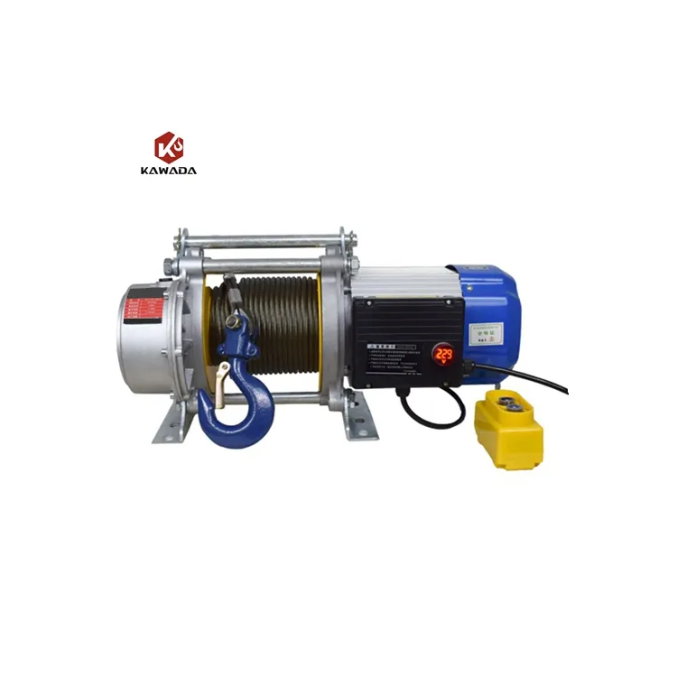 Electric Hoist 1000kg 500KG 220v 380v 50HZ 60HZ Wire Rope Cable Lifting Height 30m 100% Cooper Motor Electric Hoist 300 kg+30 m+JT-300-600