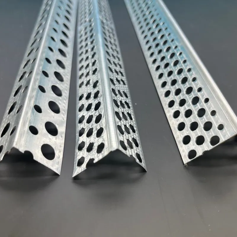 Modern Galvanized Steel Perforated Expanded Corner Beads Alloy Angle Trim for Wall Protection in Drywall Plastering