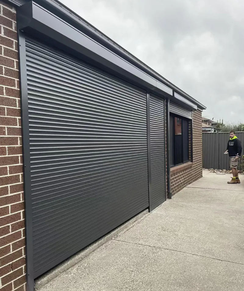 Australia High Quality Aluminum Steel Modern Design Anti-Theft Electric Side Opening Warehouse Windows or Doors Other