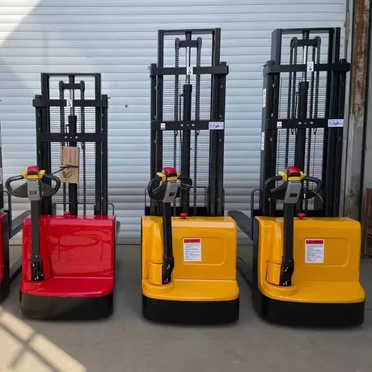Customized Electric Forklift Stacker Forklift 1.5ton 2ton Lifting Height 3m Full Electric Forklift Stacker 2 Ton+Stacker Forklift+2500 mm