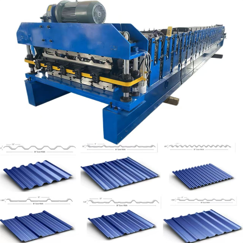 Zhongtuo Double Layer Trapezoidal Panel Roll Forming Machine for USA R & AG Panel
