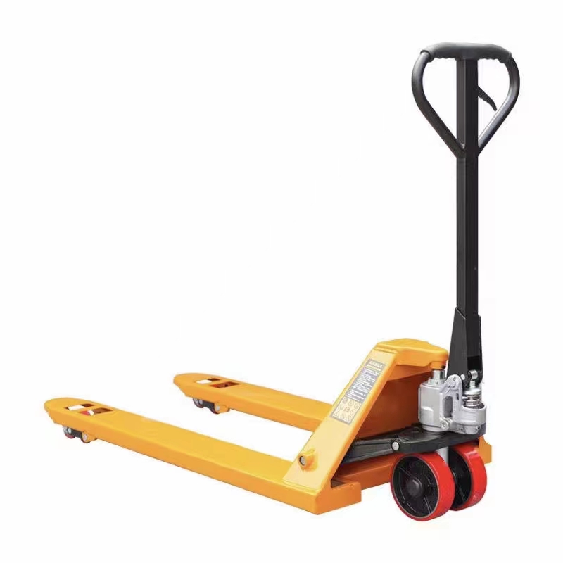 2T Hydraulic Pallet Truck PU Wheel Fork Width 685MM Manual Pallet Truck