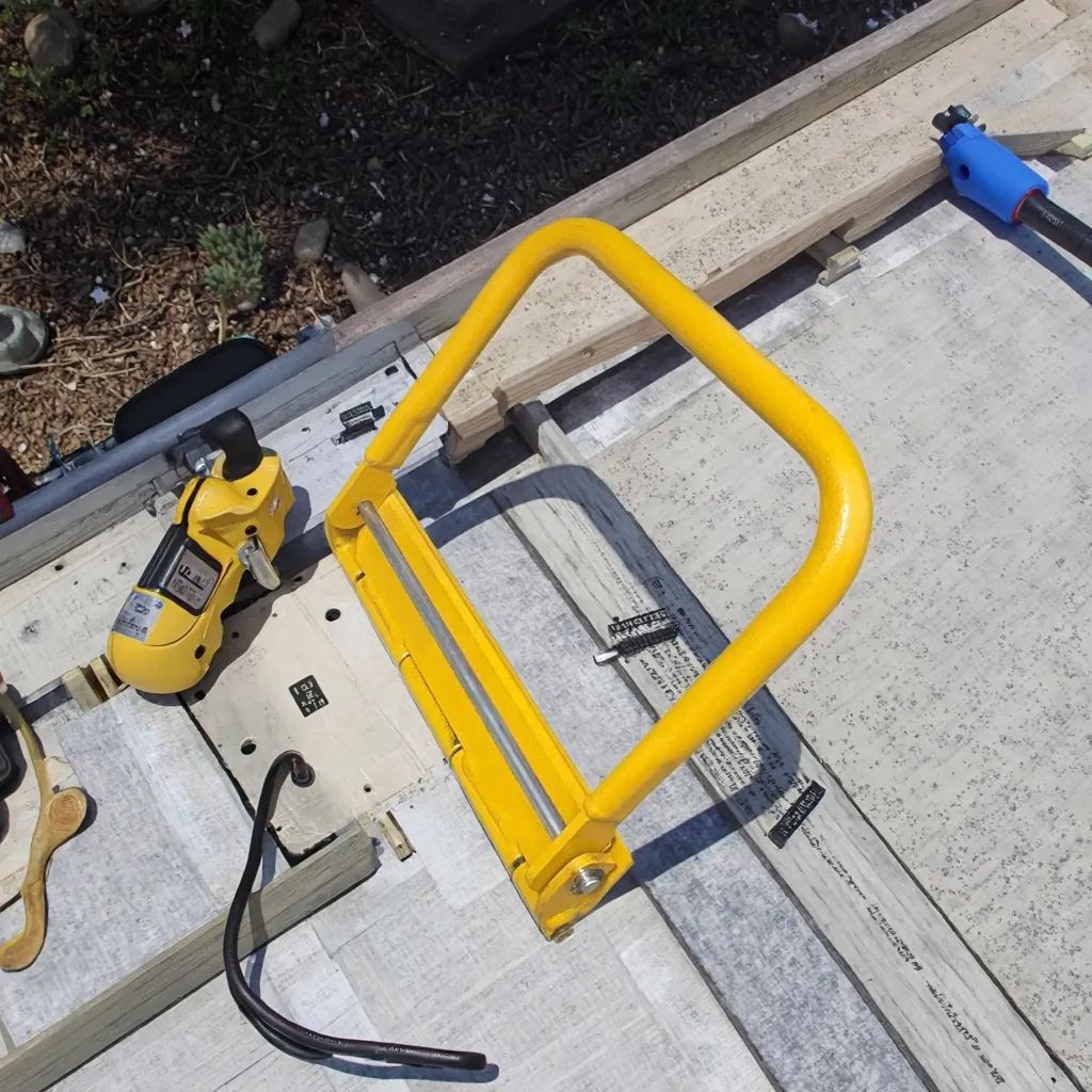 Eaves Drip Edge Bender for Metal Roof Panels DIY Grade Creates 90° Excess Bend Customized OEM Support