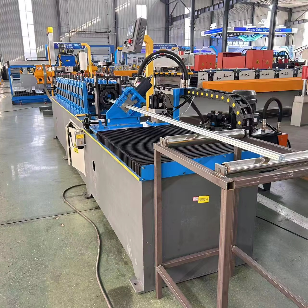 ZTRFM High Speed U Track Roll Forming Machine Light Gauge Steel Framing Machine U Shape Keel Machine
