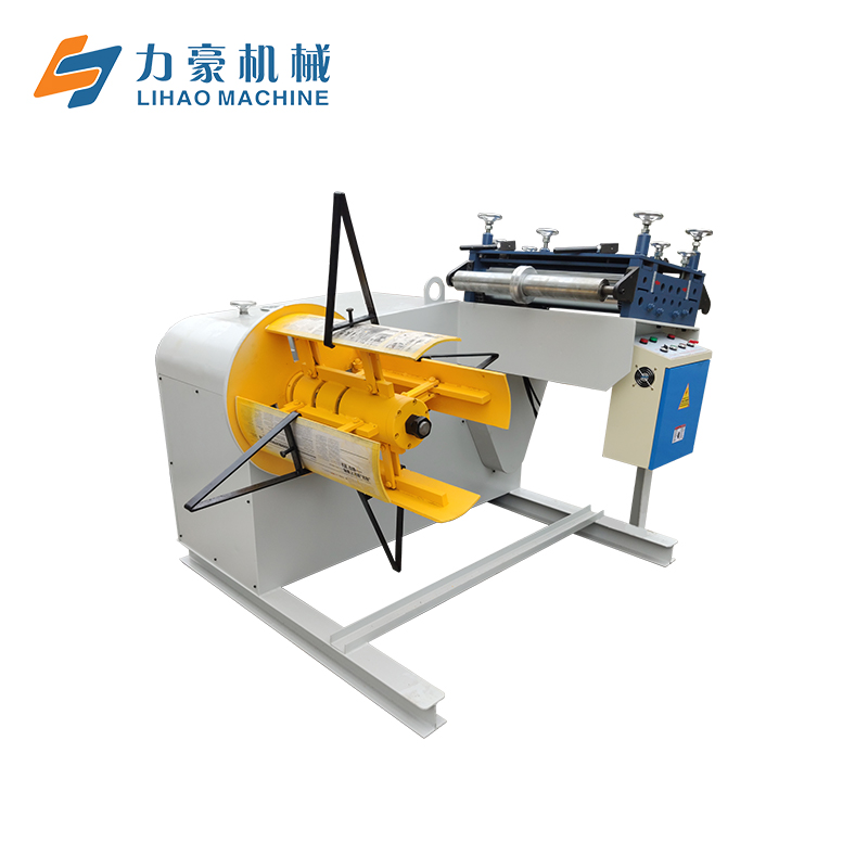 Factory Sale Price 2 in 1 Uncoiler Straightener Machine for Car Number Plate Making Machine Straightening Decoiler Feeder Coil