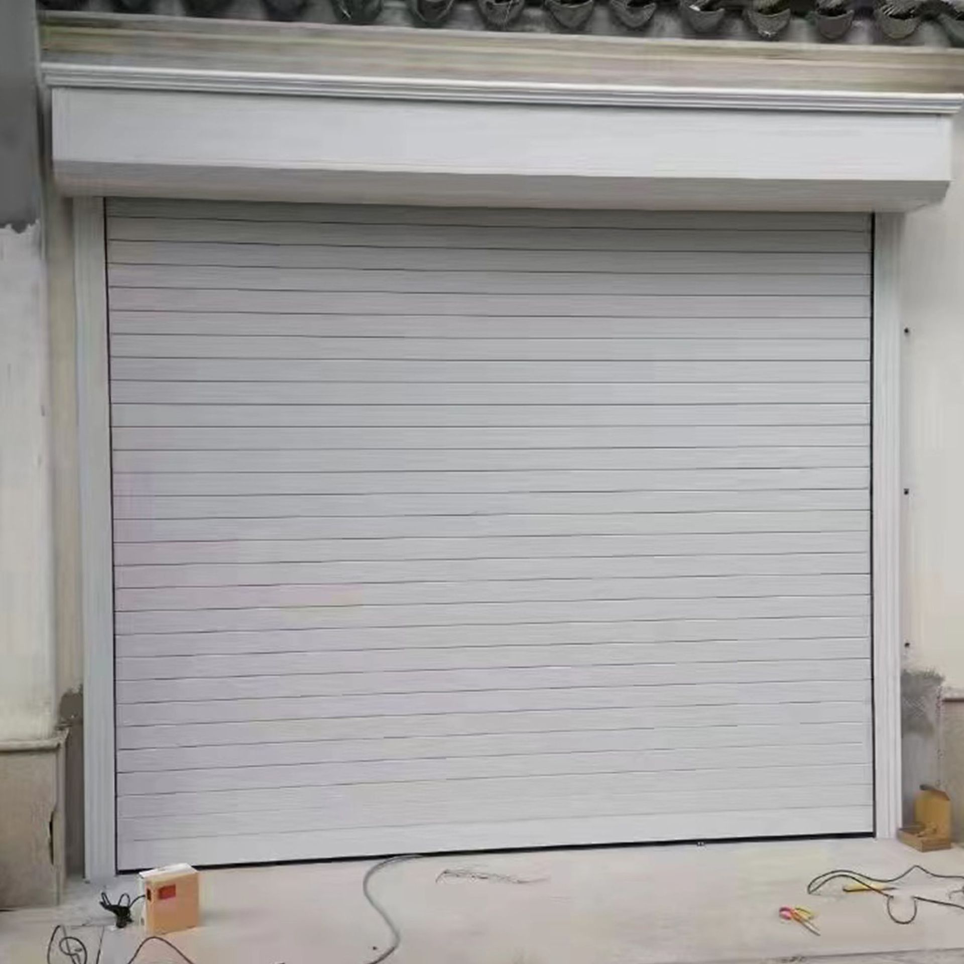 Fast Door Anti-Theft Aluminum Alloy Rolling Shutter Windproof Door