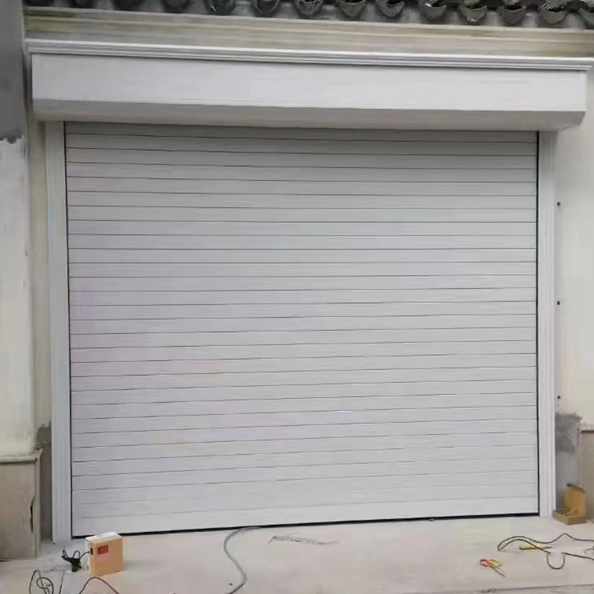 Fast Door Anti-Theft Aluminum Alloy Rolling Shutter Windproof Door