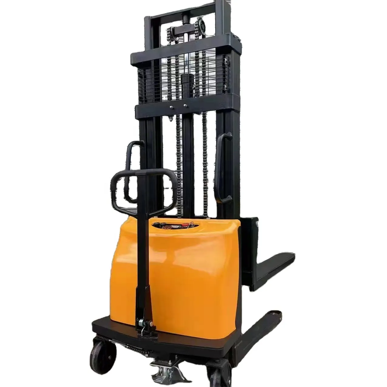KAWADA Small Electric Forklift CE Forklift Accessories Mini Gabelstapler Exclusive Elevator for Sale 1 Ton+JT-3+1 600 mm