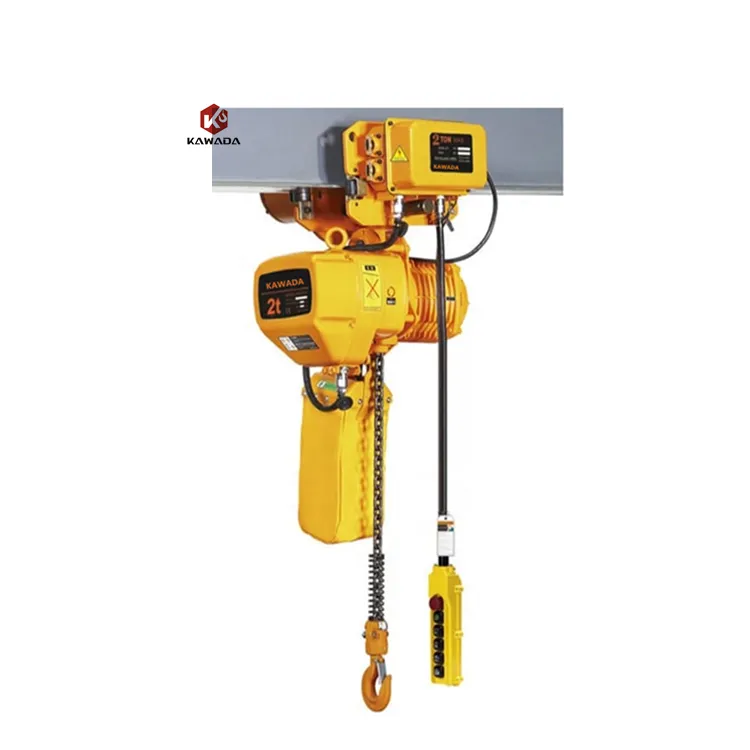 HHBB Series 380V 230V 0.3T 2t Motor Building Construction Chain Block Electric Winch Hoist Electric Chain Hoist Electric+Hebei, China+HHBB+KAWADA+Cranes