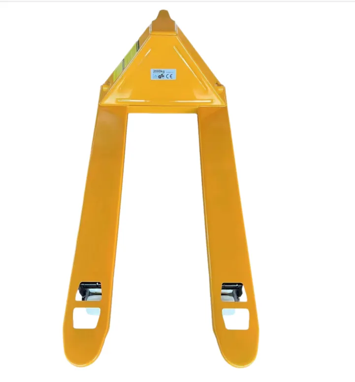 CE Certificate Hydraulic Pallet Truck 2T 550MM Hand Pallet Truck Nylon Wheel 1150/1220 mm+550 mm+195 mm+2 Ton