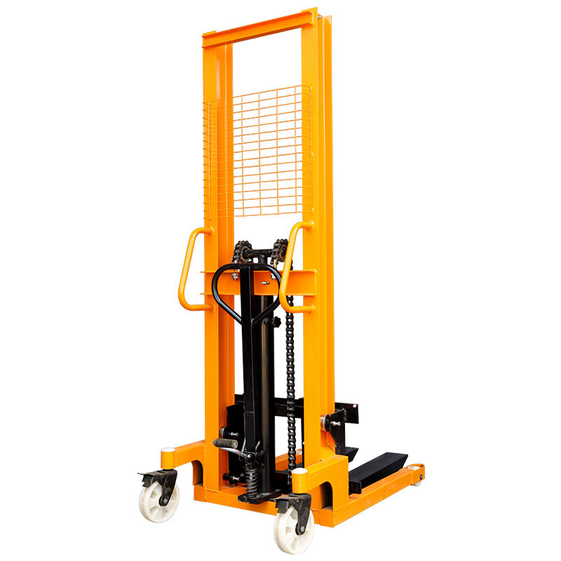 Hydraulic Manual Stacker 2000KG 1.6 Meter Manual Reach Stacker Price 1t 1.6m Provided Manual Pallet Truck