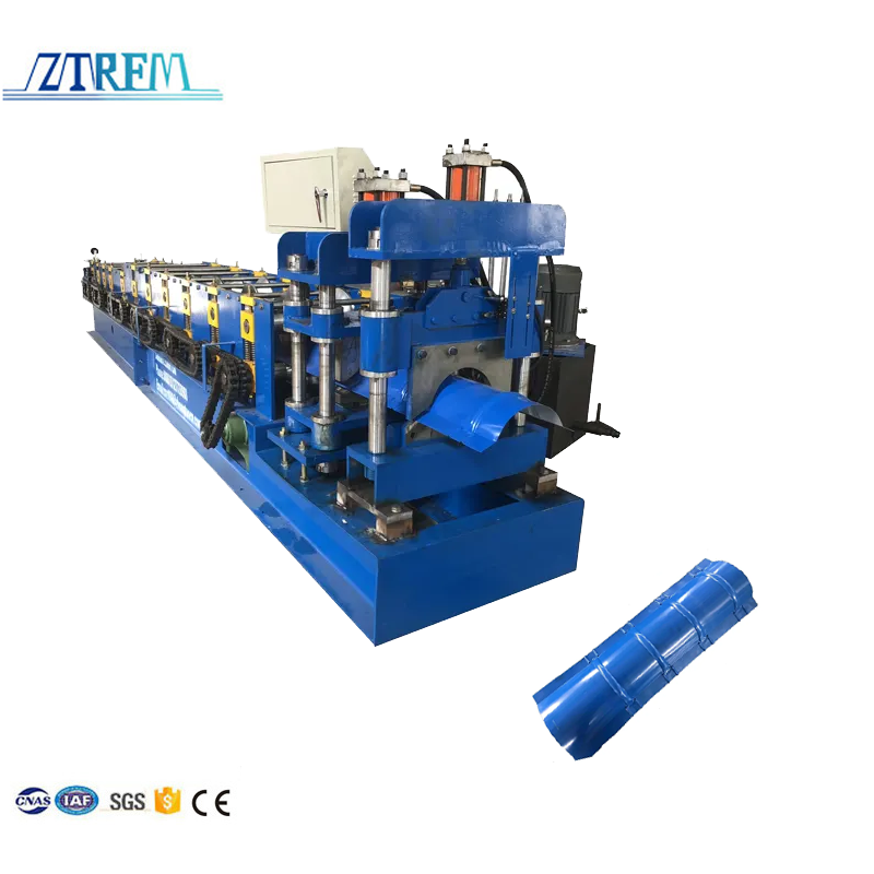 ZTRFM Roof Ridge Cap Bending Machine Metal Roof Ridge Cap Moulding Machine