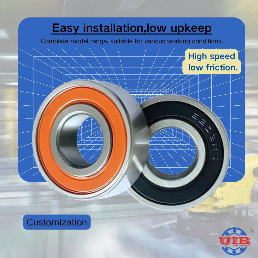 OEM High Quality High Temperature Resistance Deep groove Ball Bearing6409/6010/6320/6304/6207/6208 2RS Bearing Stainless Bearing UIB+1