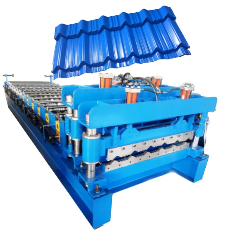 Glazed Tile Roll Forming Machine Roof Tile Making Machine for Tile Making