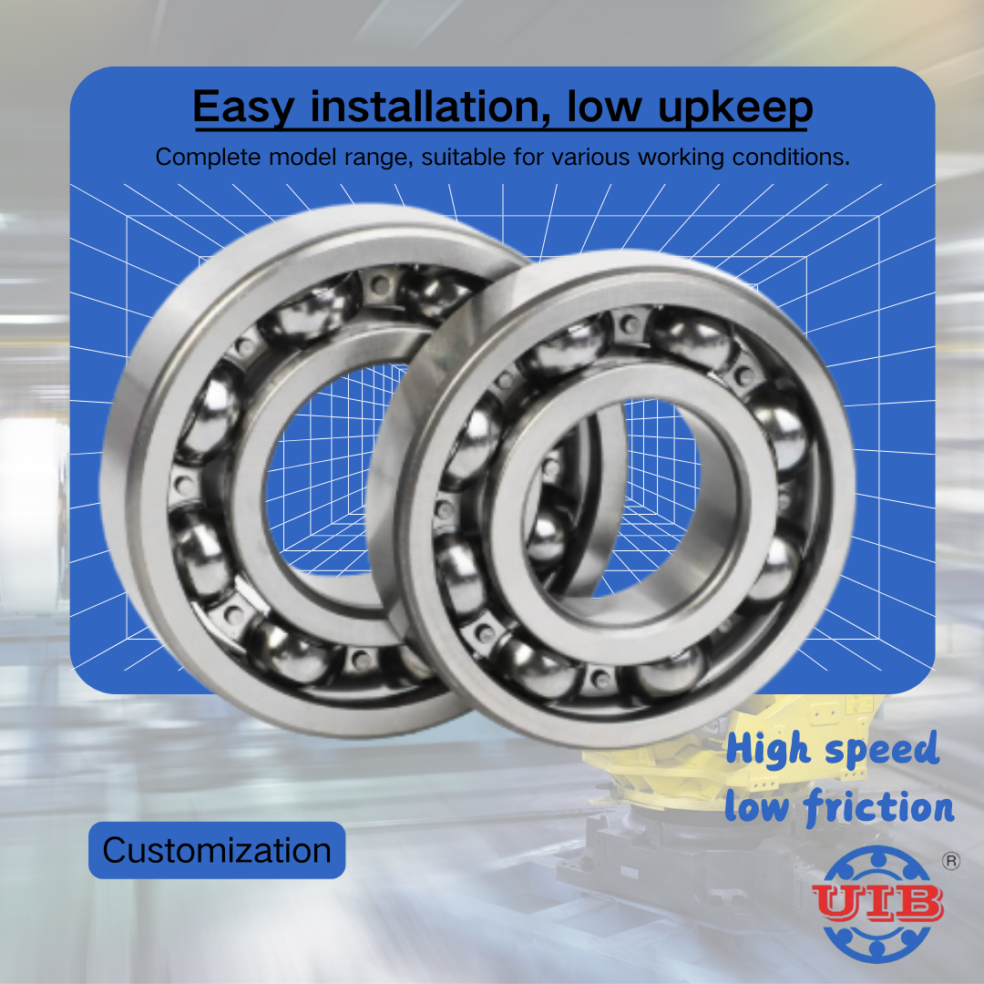 Hot Sale OEM Deep Groove Ball Bearings 6318RS Ready to Ship, Factory High Precision Low Noise Bearings for Industrial Machinery