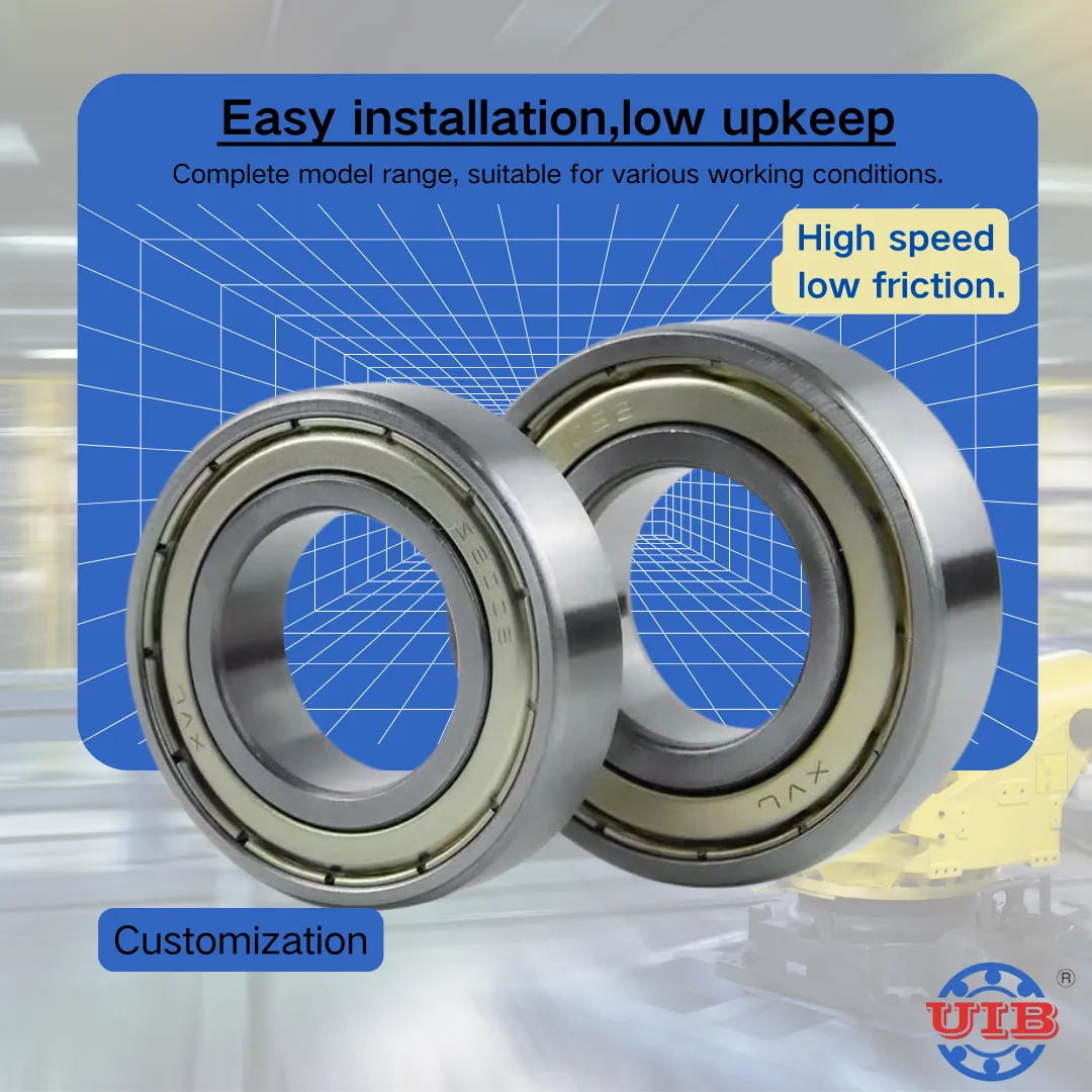 OEM High Quality High Temperature Resistance Deep groove Ball Bearing6006/6002/6320/6304/6207/6208 2RS Bearing Stainless Bearing UIB+1