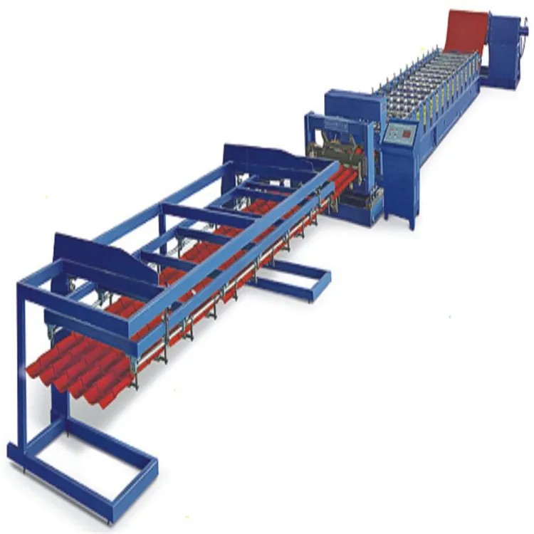 6M Metal Roof Stacking Machine 12M Auto Stacker for Roofing Machine ZTAS+1250