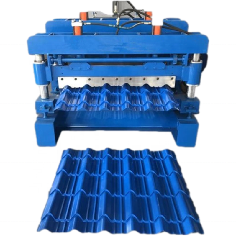 Color Steel Glazed Tile Roofing Tile Making Machine Roll Forming Machine
