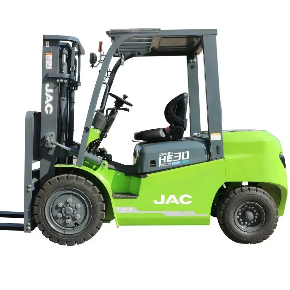 JAC Brand New 2.5/3.5t/Ton 2500kg 3500kg with Side Shift and Solid Tyres Counterbalance CE Mini Electric Forklift Price 3 Ton+Counterbalance Forklift+4500 mm